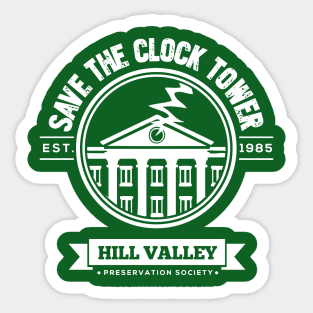 Save The Clock Tower Sticker